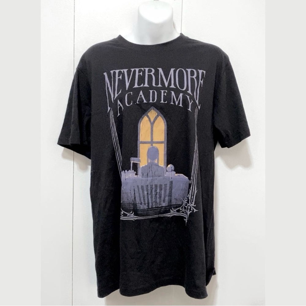 Hot Topic Black Nevermore Academy Tee